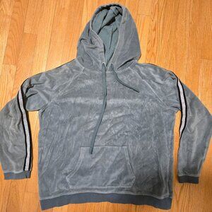 Jessica Simpson  The warm up women's pullover stripped sleeves sweatshirt